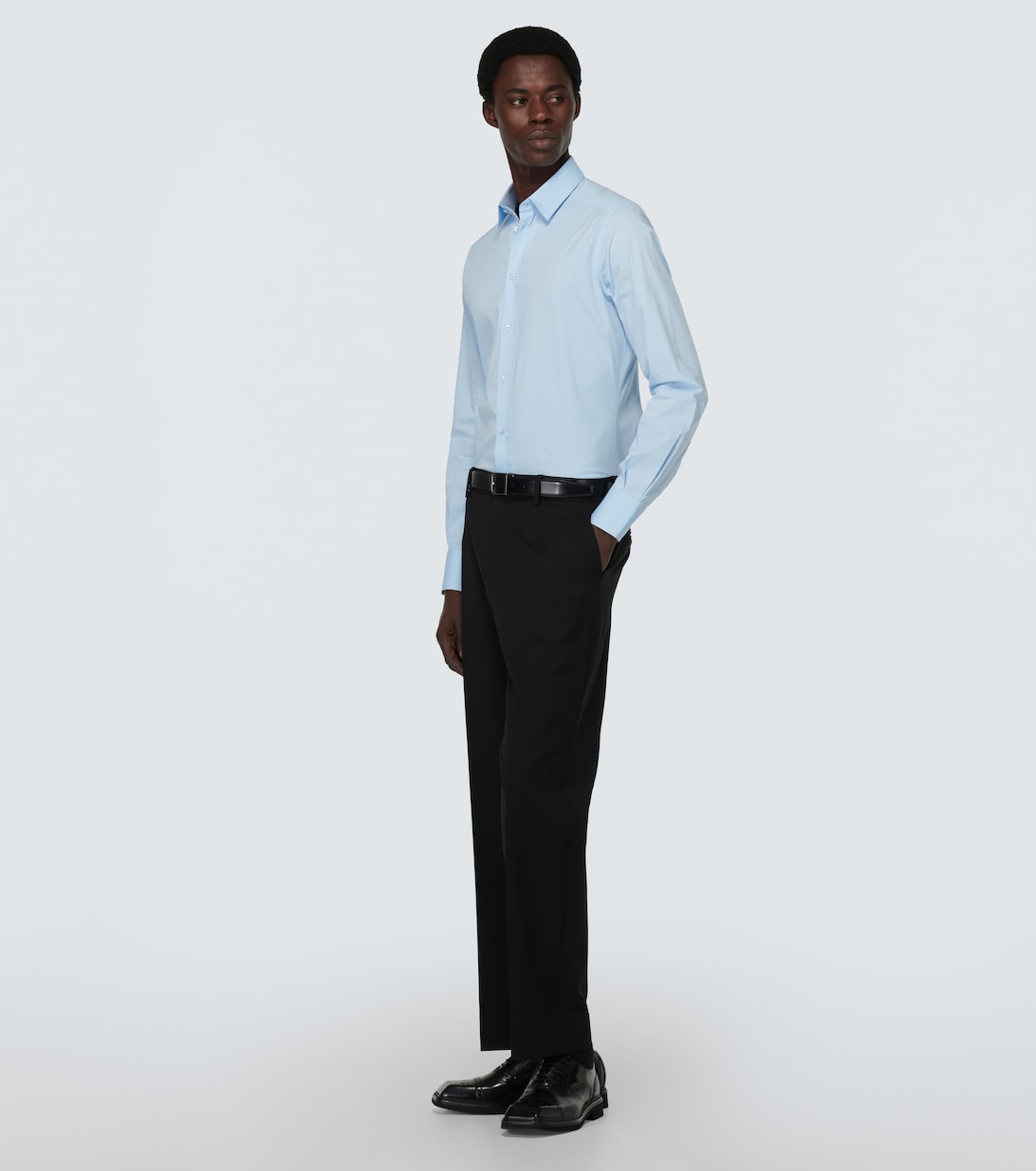 Camicia Oxford in popeline di cotone | Dolce&Gabbana