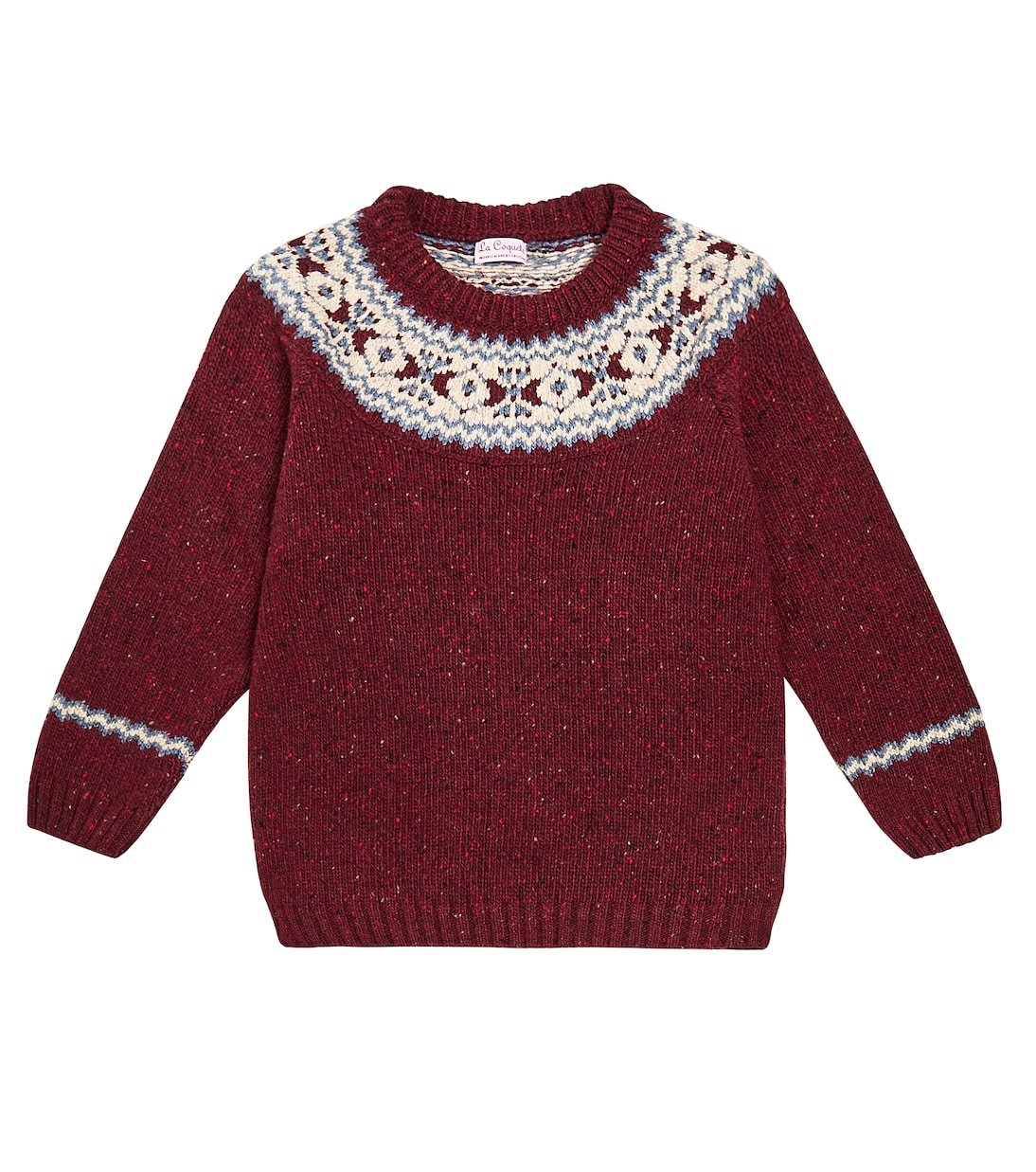 Pullover Fair Isle in misto lana | La Coqueta