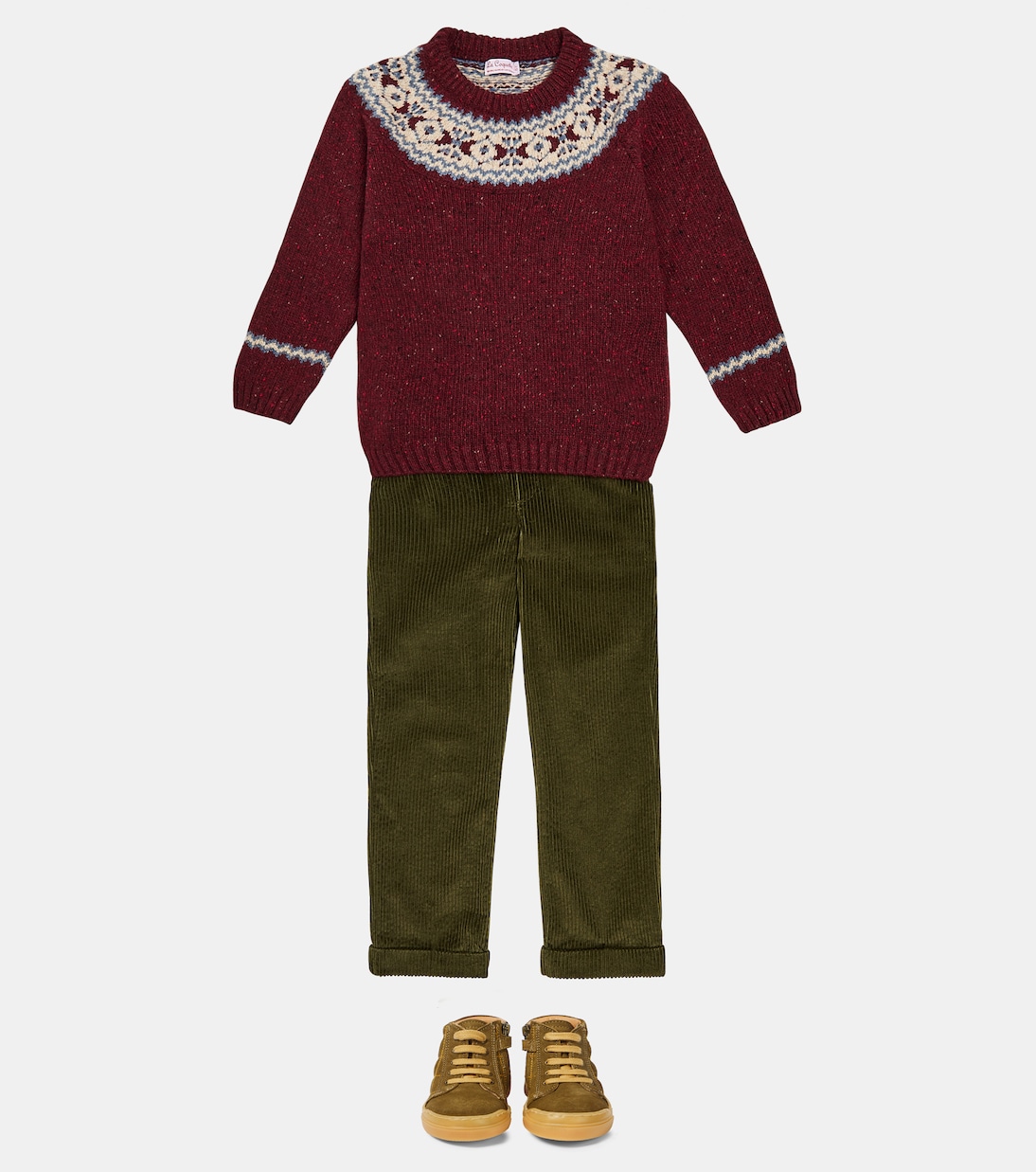 Pullover Fair Isle in misto lana | La Coqueta
