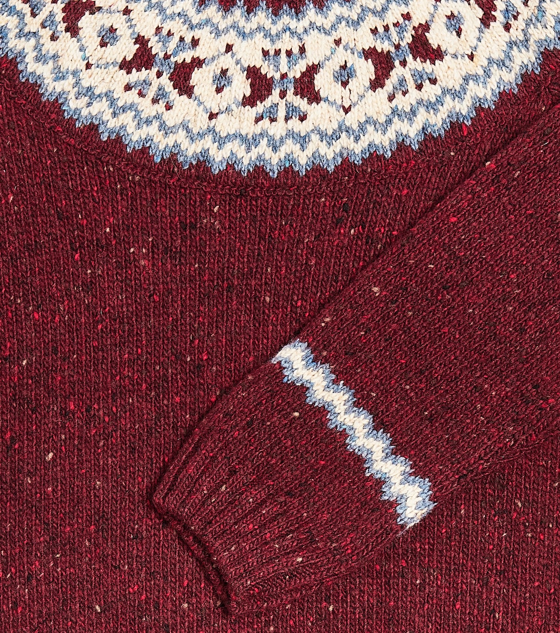 Pullover Fair Isle in misto lana | La Coqueta