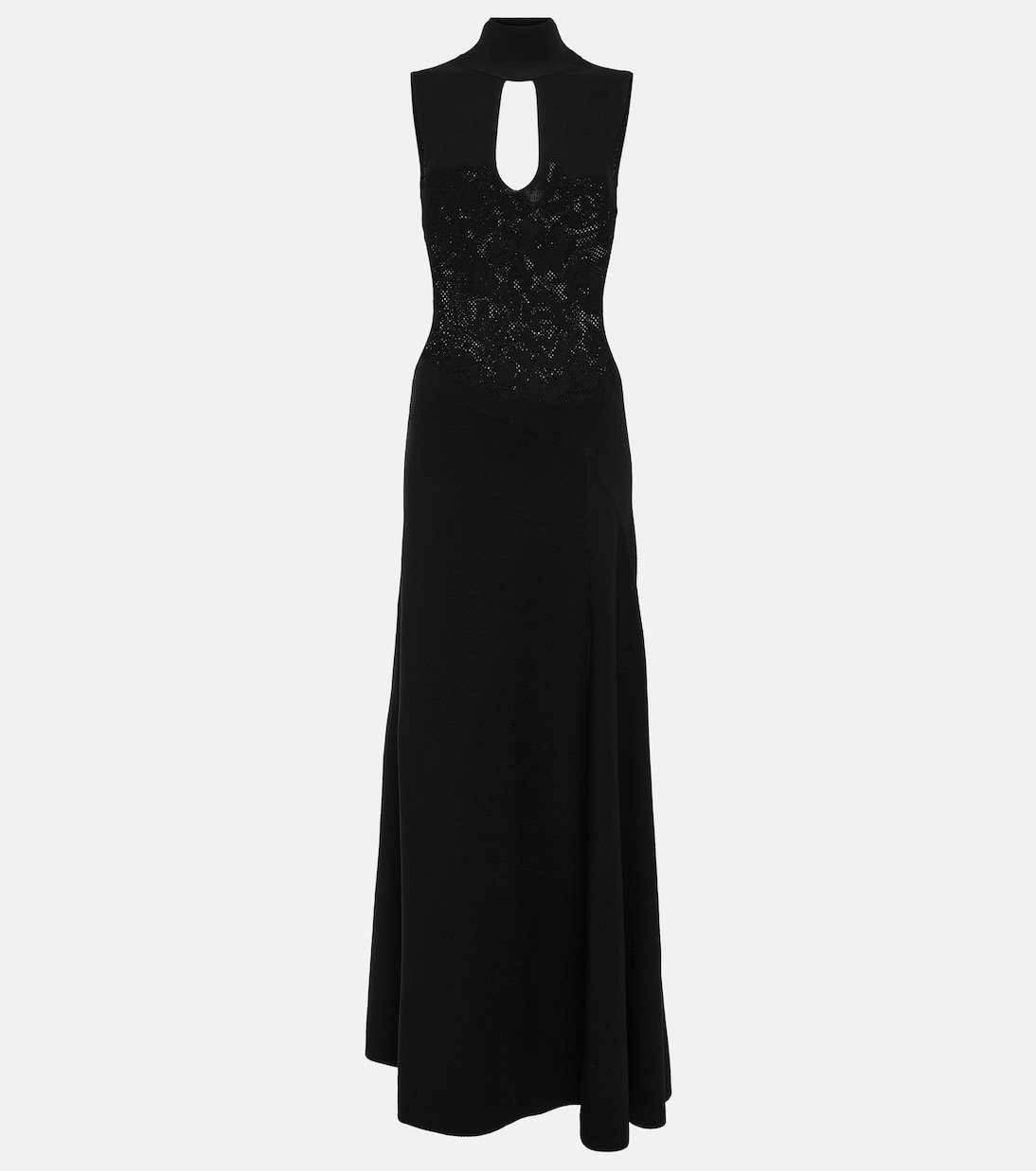 Maxikleid aus Pointelle-Strick | Victoria Beckham