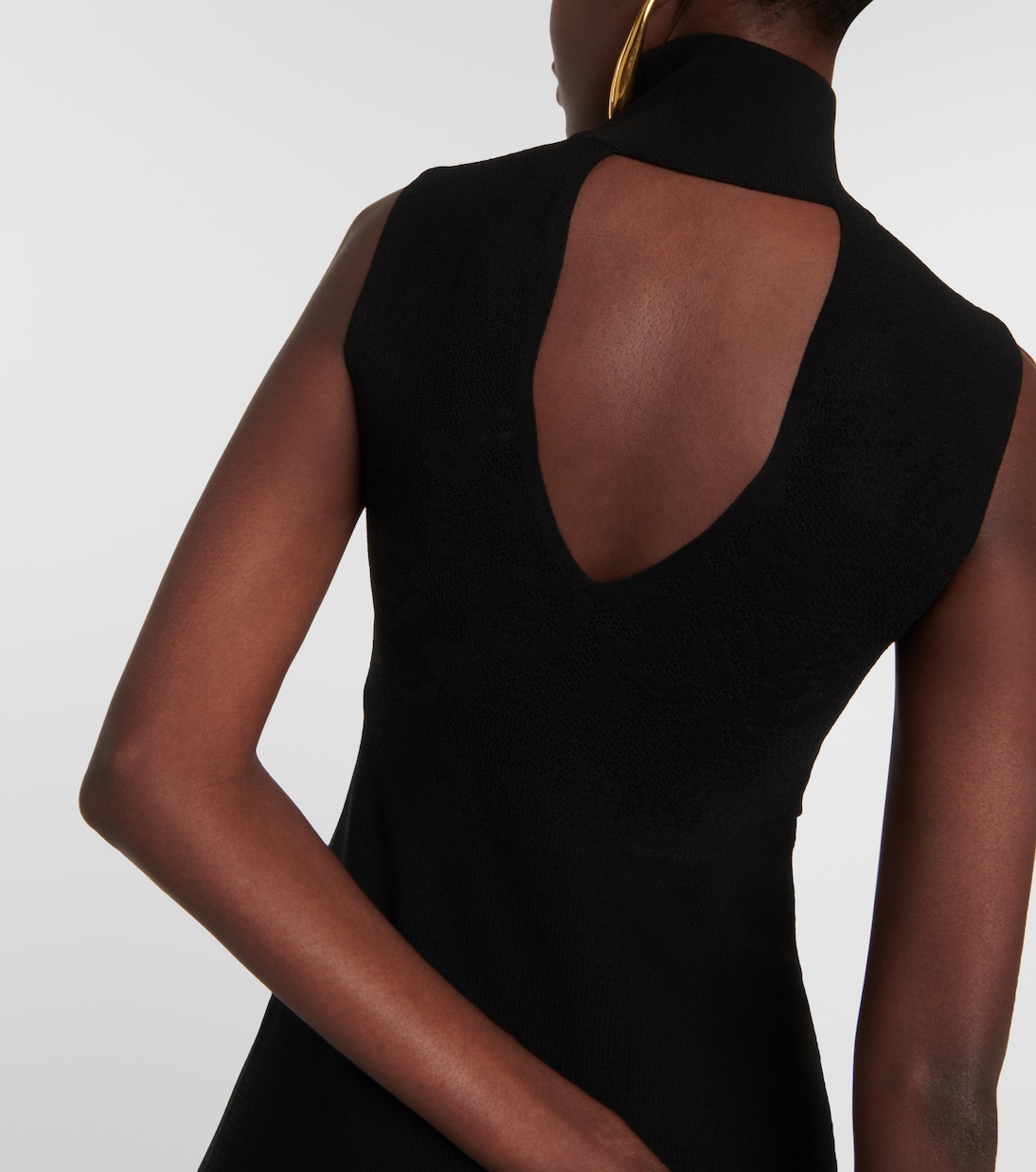 Maxikleid aus Pointelle-Strick | Victoria Beckham