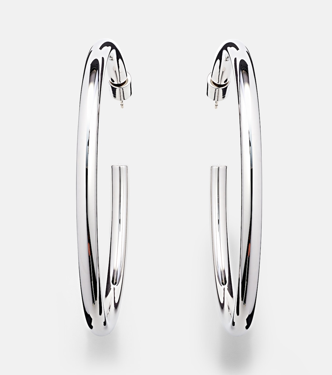 14kt gold-plated hoop earrings | Jennifer Fisher