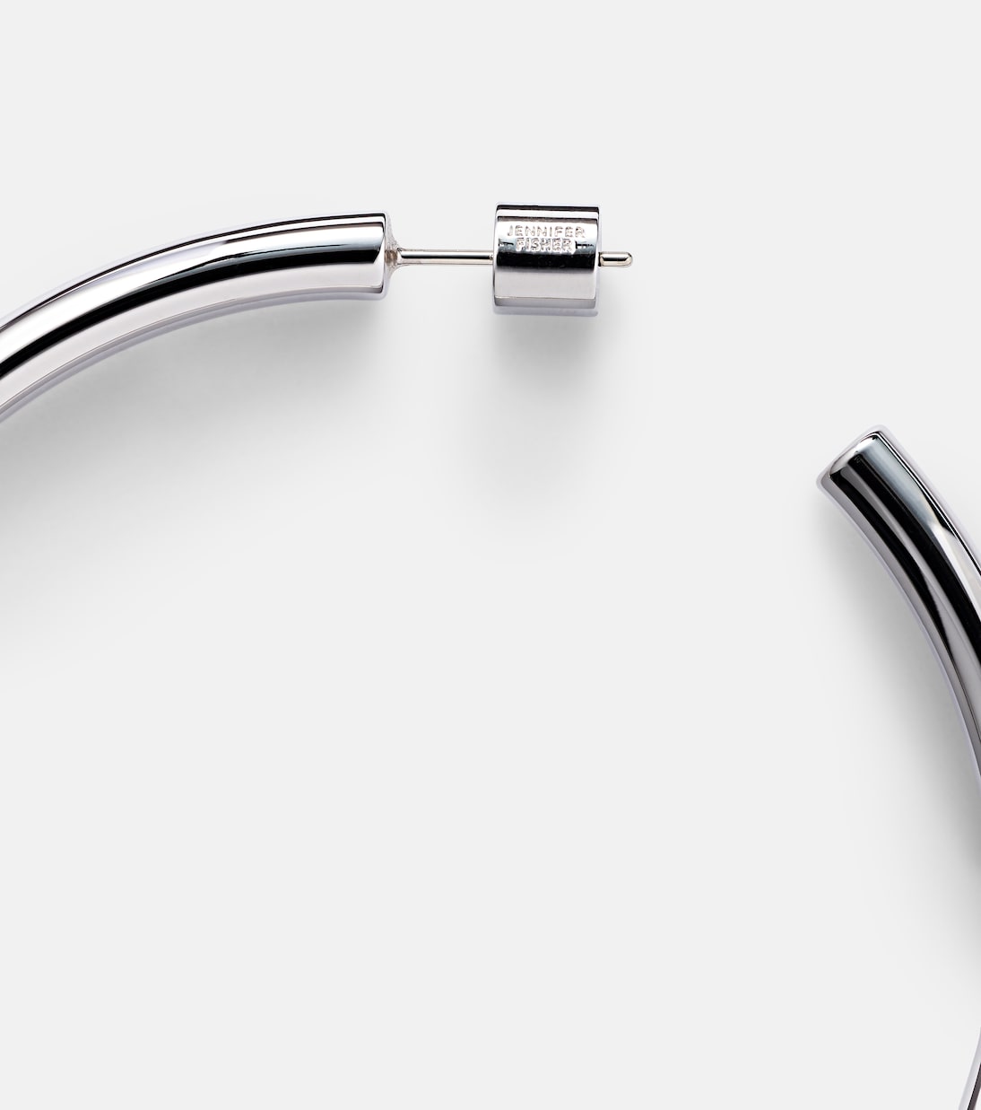 14kt gold-plated hoop earrings | Jennifer Fisher