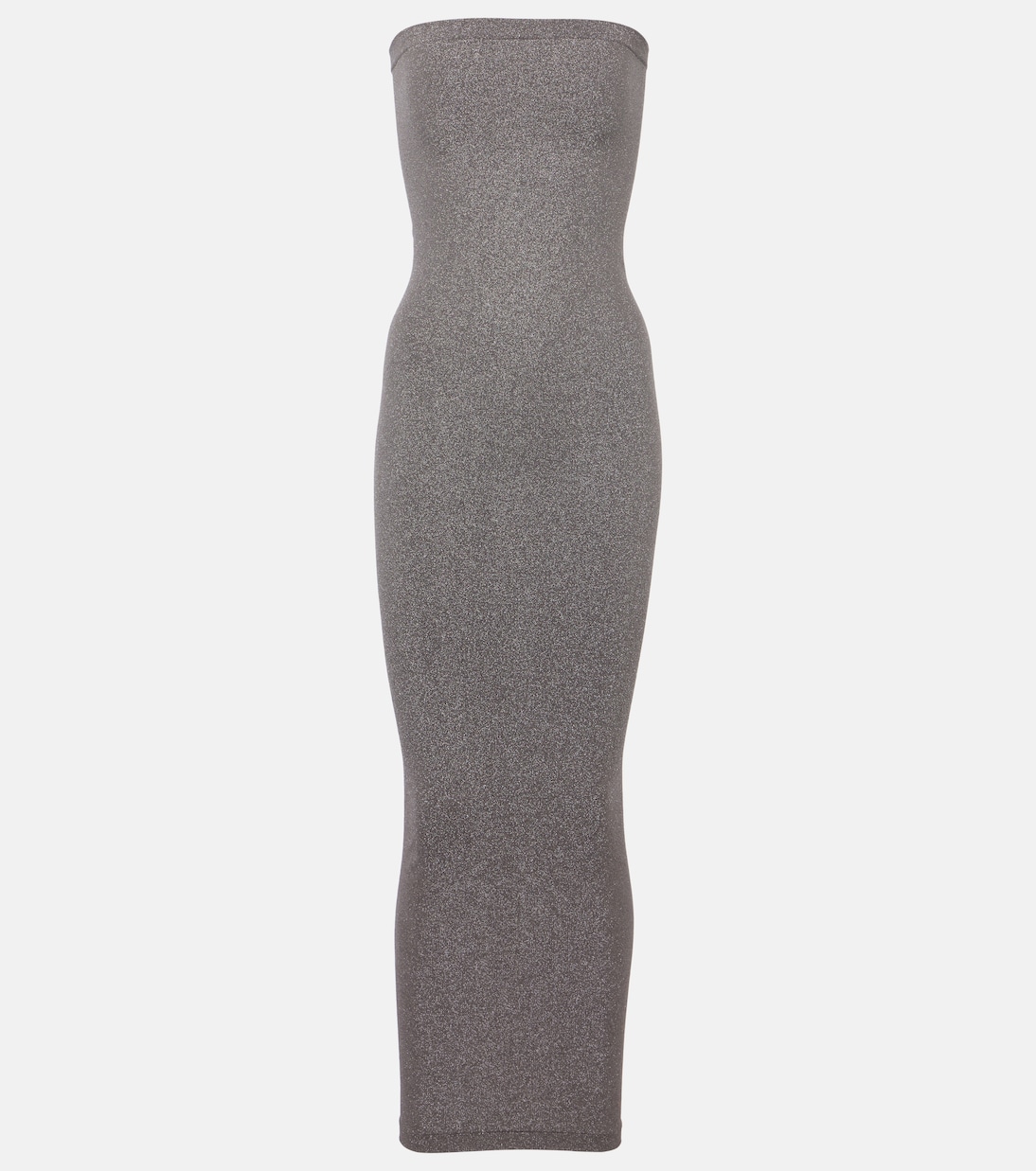 Vestido midi Fading Shine sin tirantes | Wolford