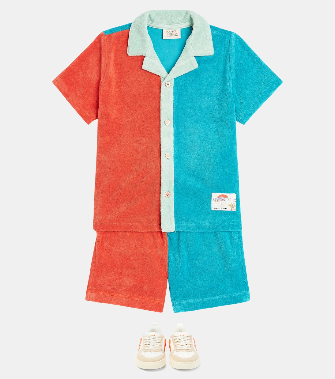 Hemd aus einem Baumwollgemisch | Scotch & Soda Kids