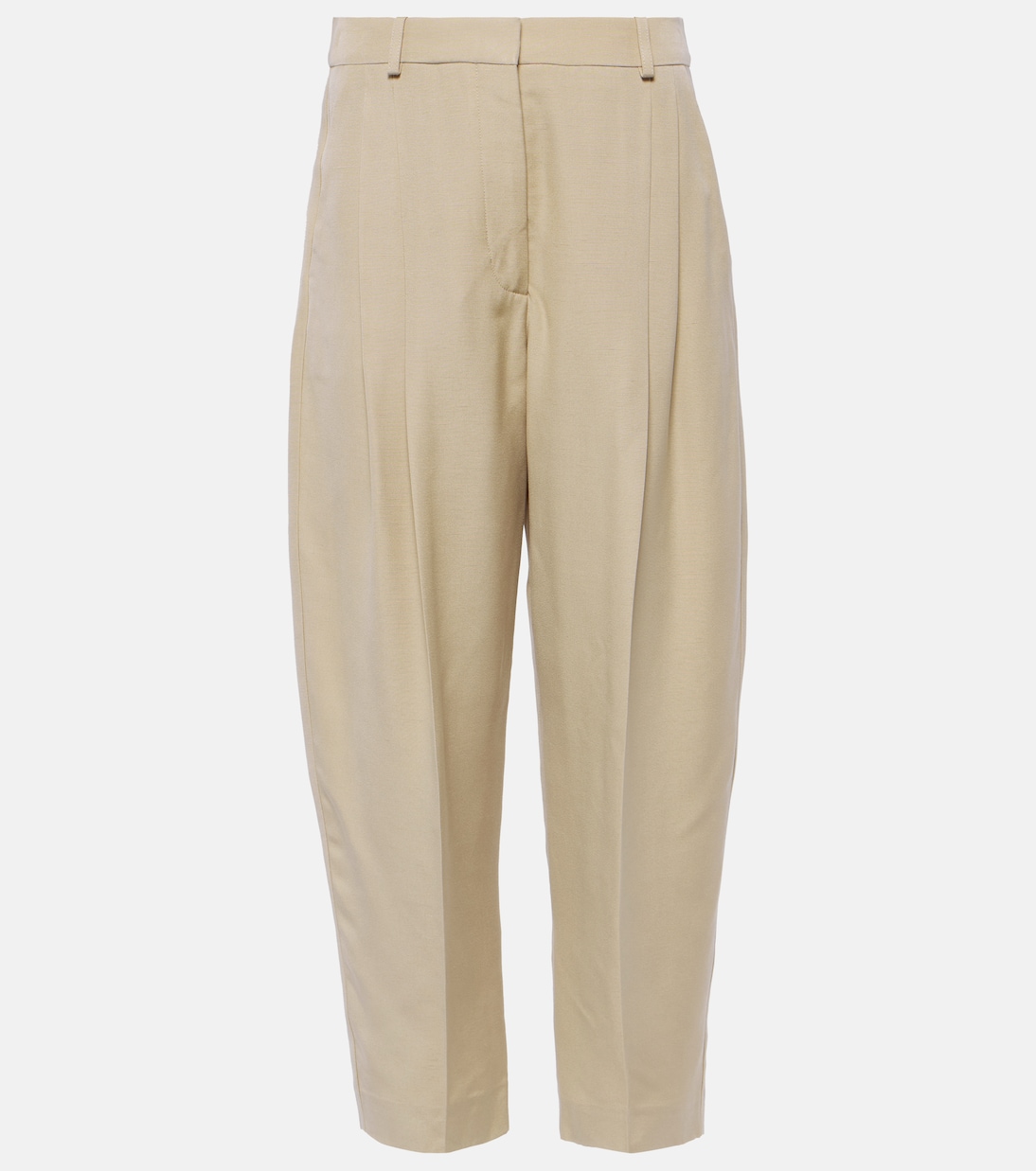Pantaloni cropped Iconic a vita alta | Stella McCartney