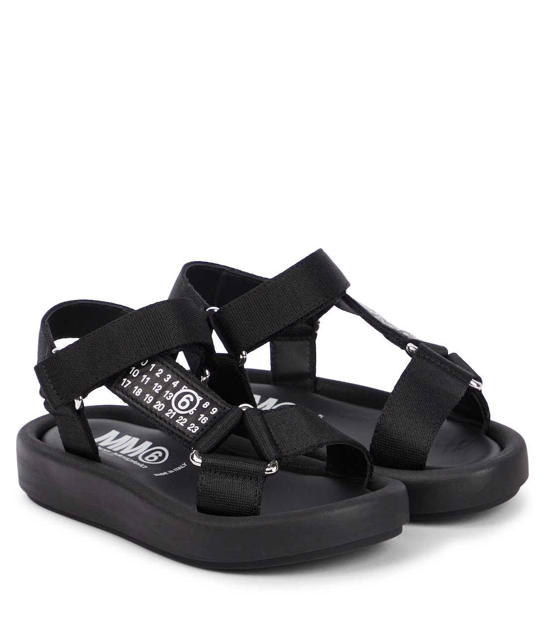 Sandalias con piel | MM6 Maison Margiela Kids