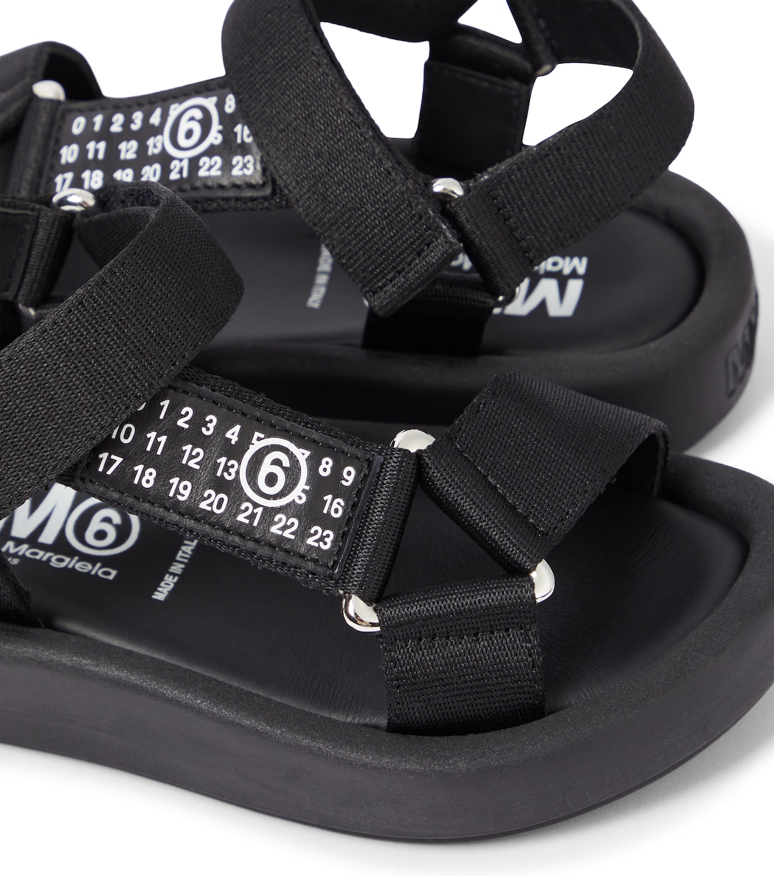 Sandalias con piel | MM6 Maison Margiela Kids