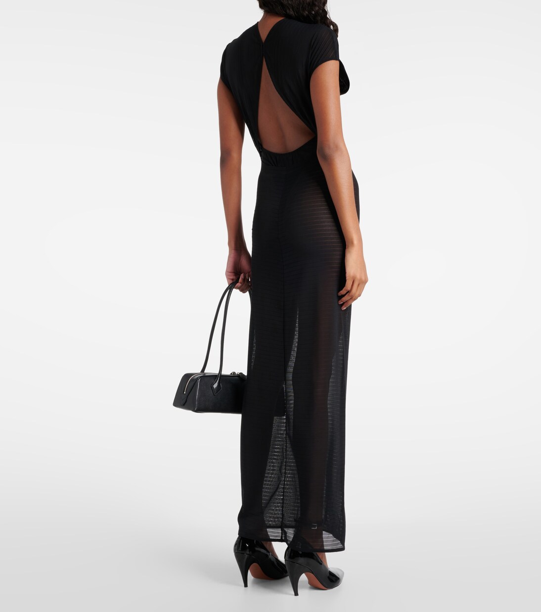 Vestido Largo Transparente de Alaïa para Jóvenes Modernos