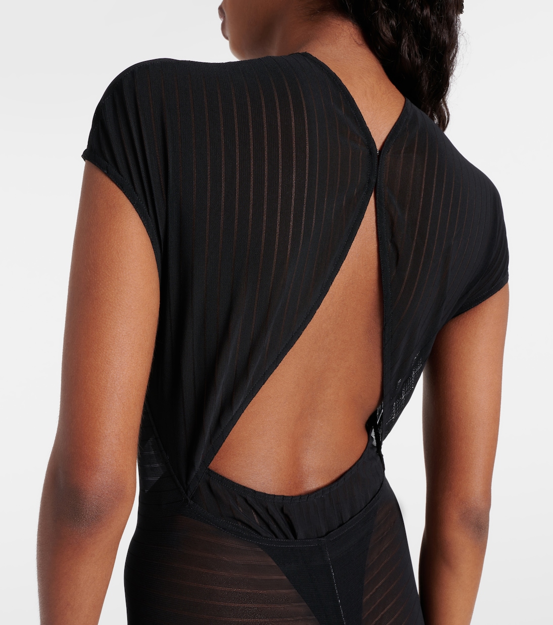 Vestido Largo Transparente de Alaïa para Jóvenes Modernos