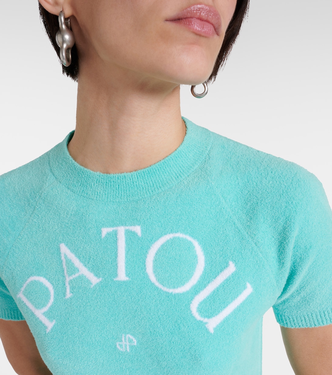 Camiseta en punto mezcla de algodón | Patou