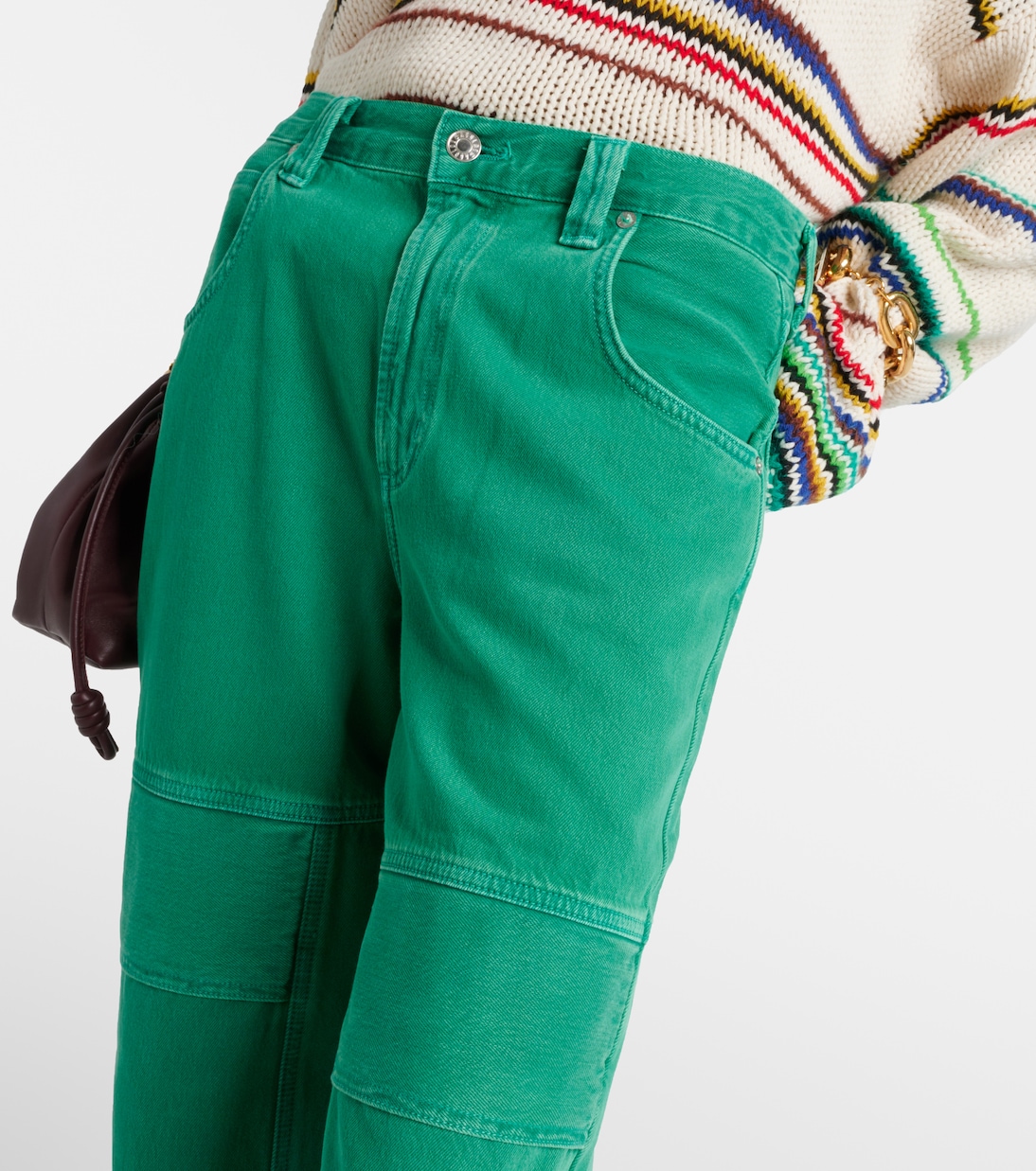 Jean cargo Tanis à taille haute | Agolde