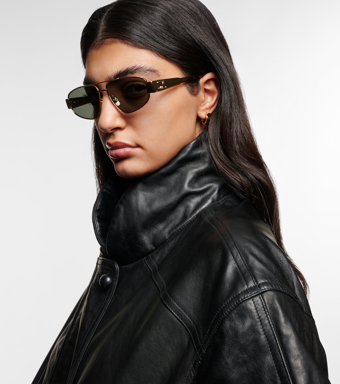 Occhiali da sole Céline Triomphe stile aviatore per giovani trendsetter