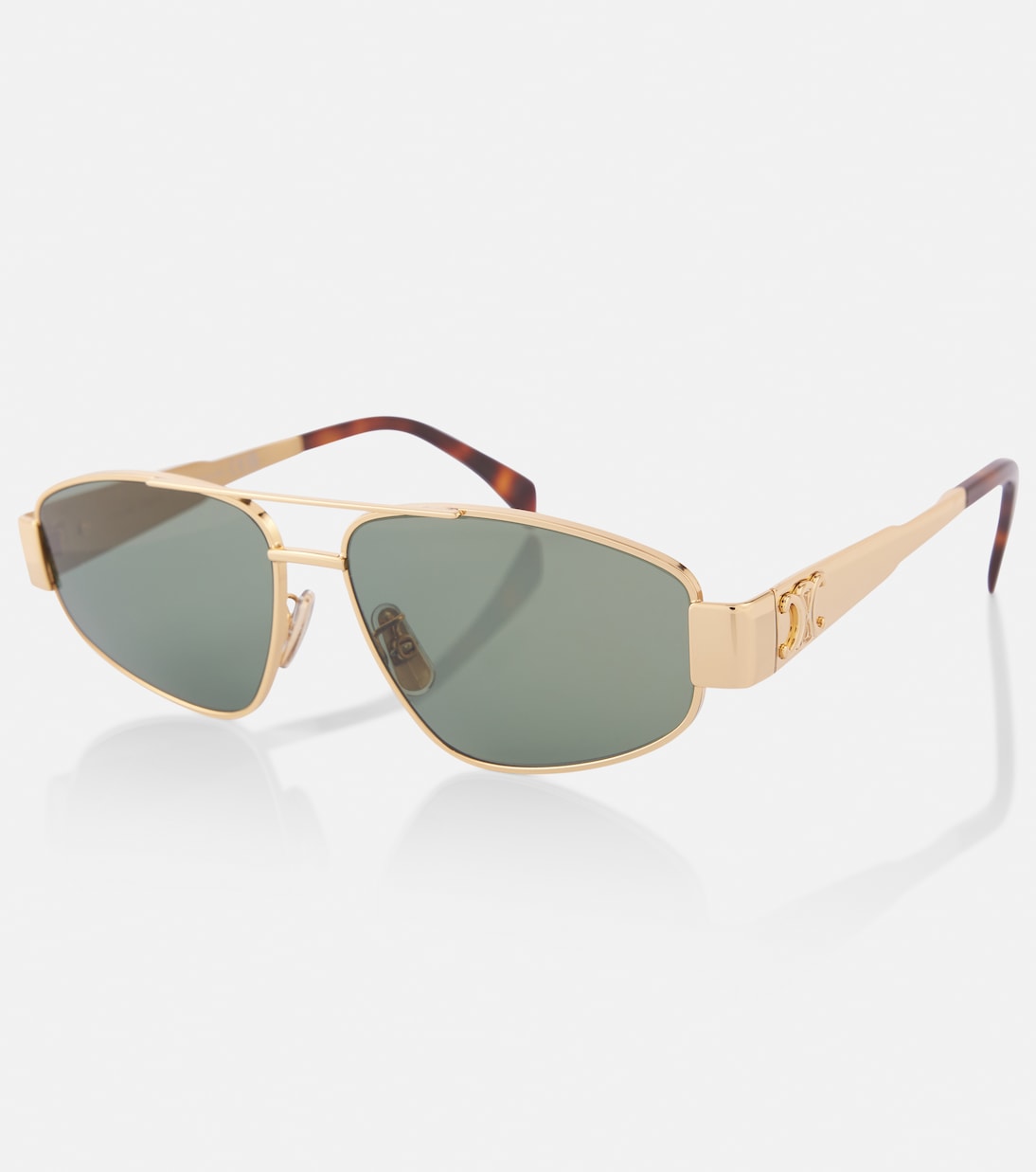 Occhiali da sole Céline Triomphe stile aviatore per giovani trendsetter