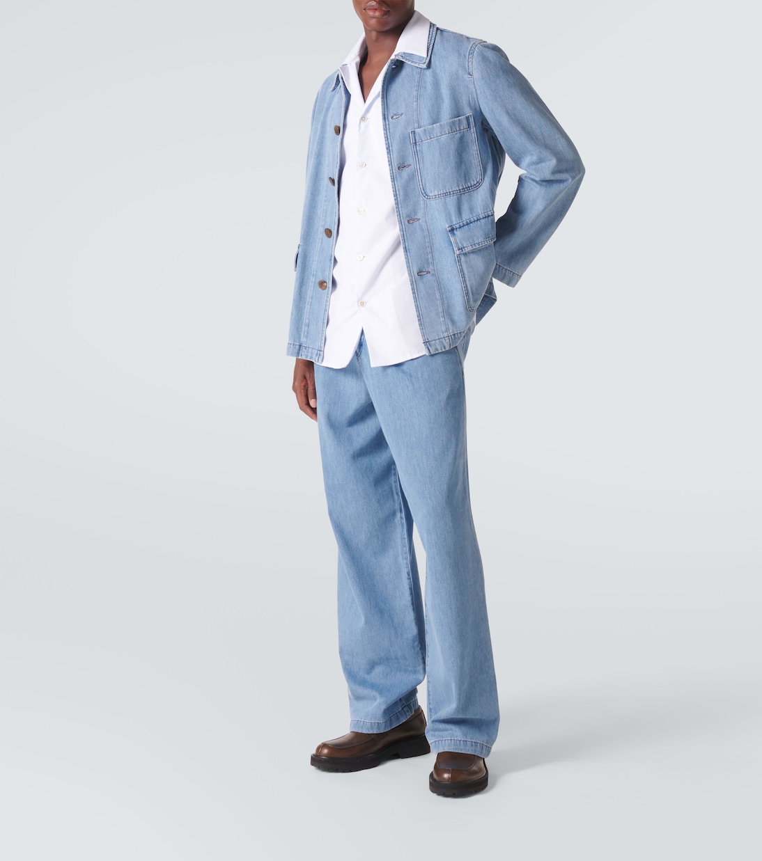 Hemdjacke aus Denim | Dries Van Noten