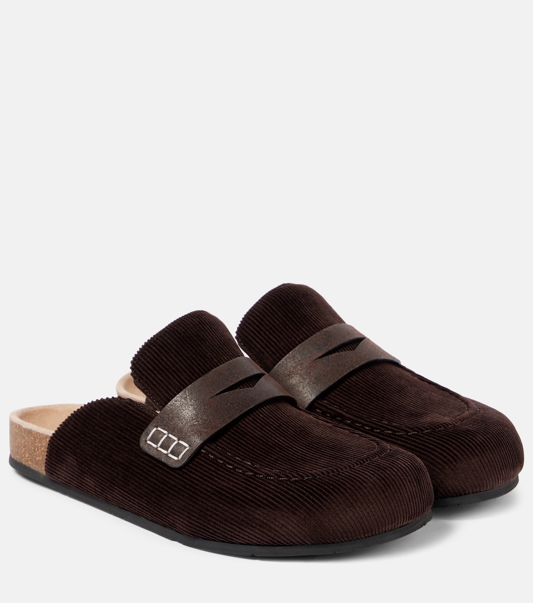 Mules in velluto a coste | JW Anderson