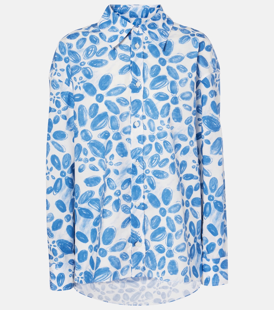 Camicia in cotone con stampa | Marni