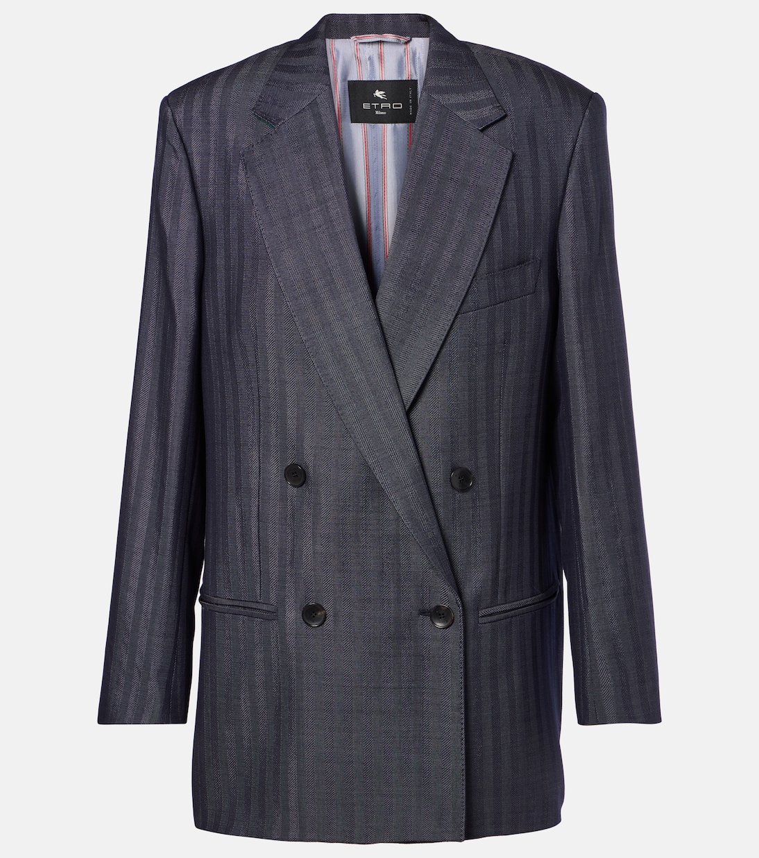 Blazer in misto lana a righe | Etro