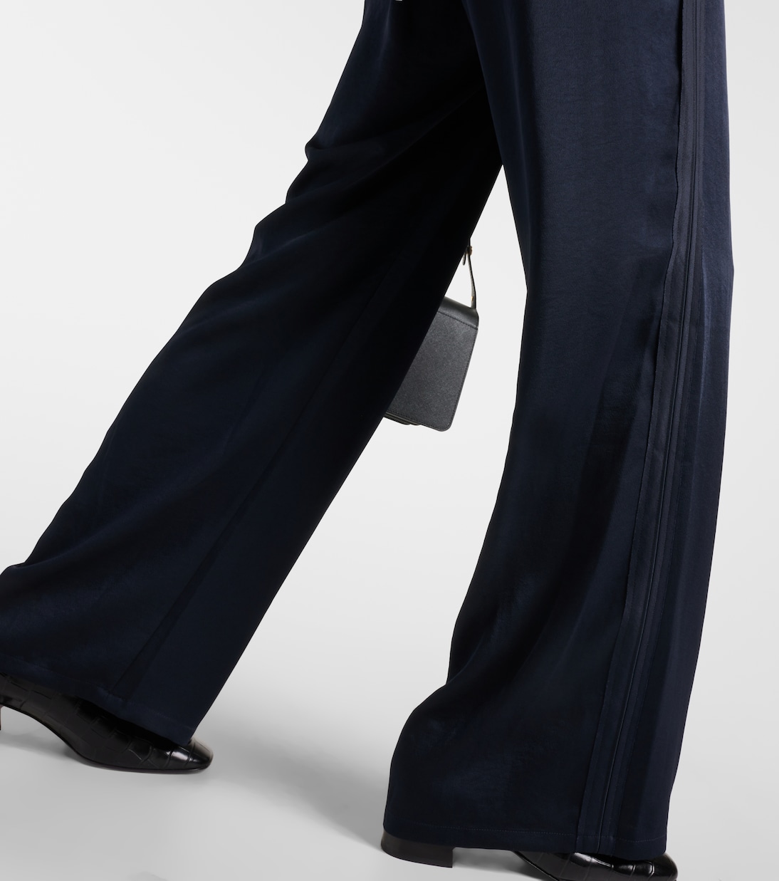 Pantalon ample à taille mi-haute | Vince