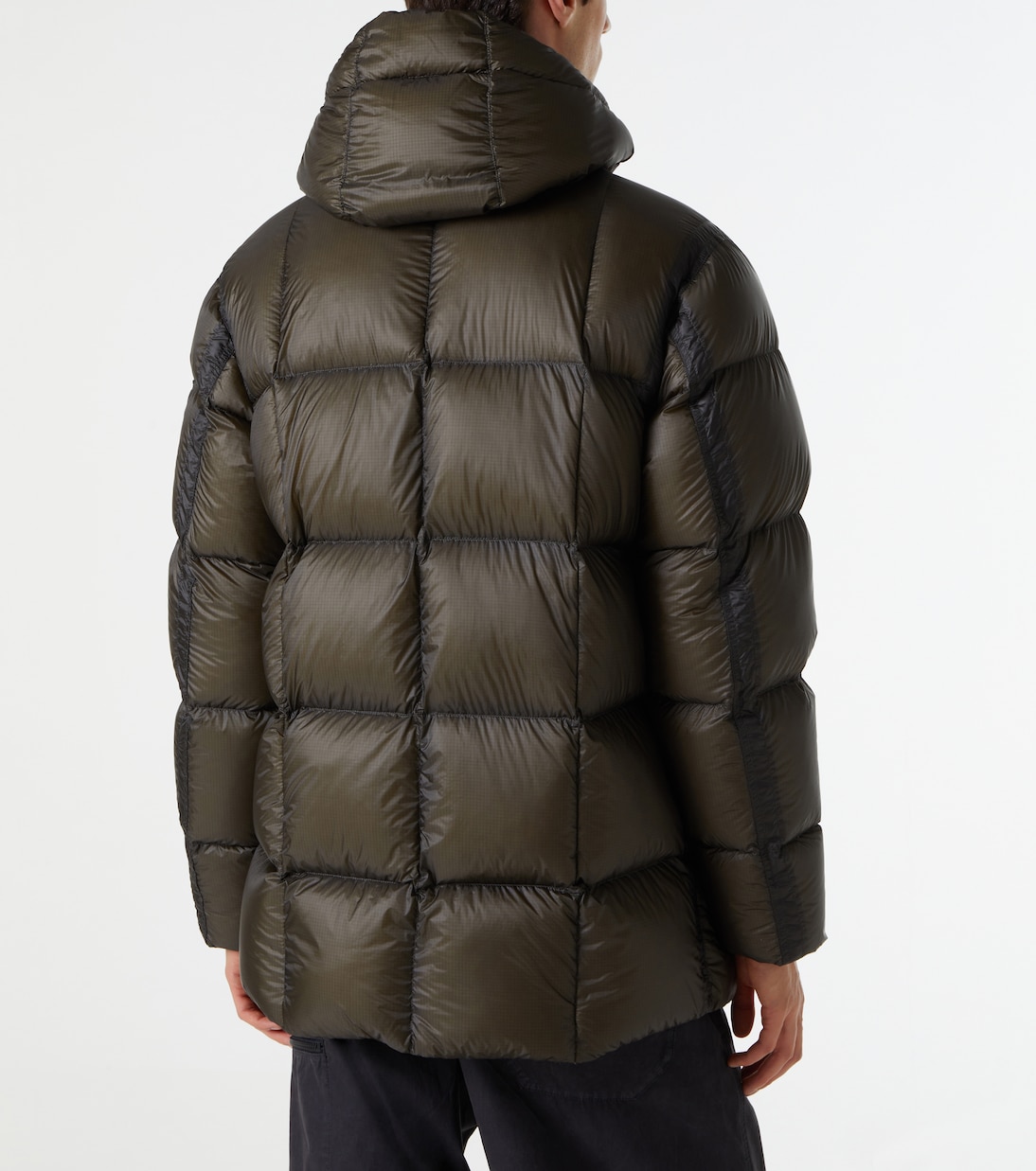 Lens ripstop down jacket in green C P Company Mytheresa