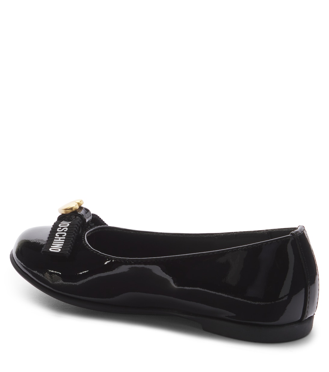 Ballerines en cuir verni | Moschino Kids