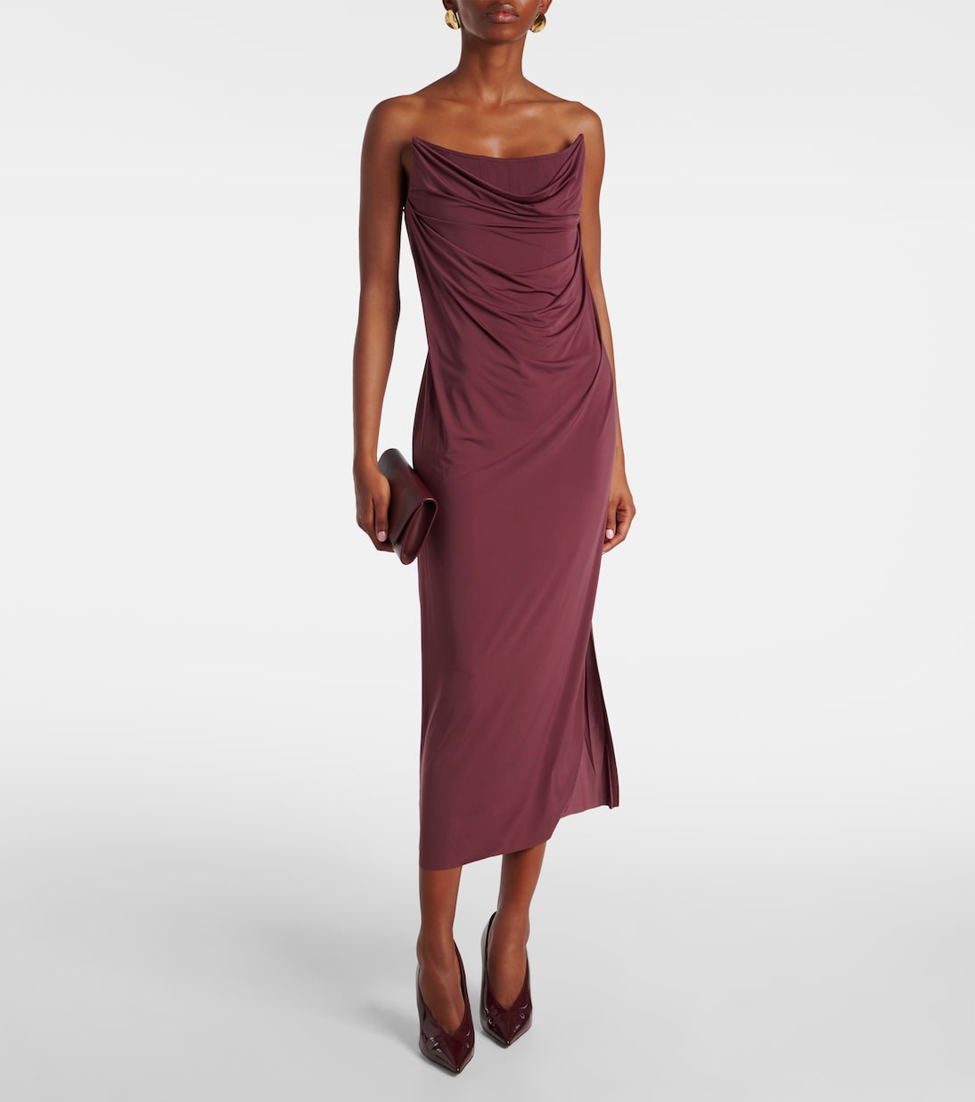 Midikleid aus Jersey | Alex Perry