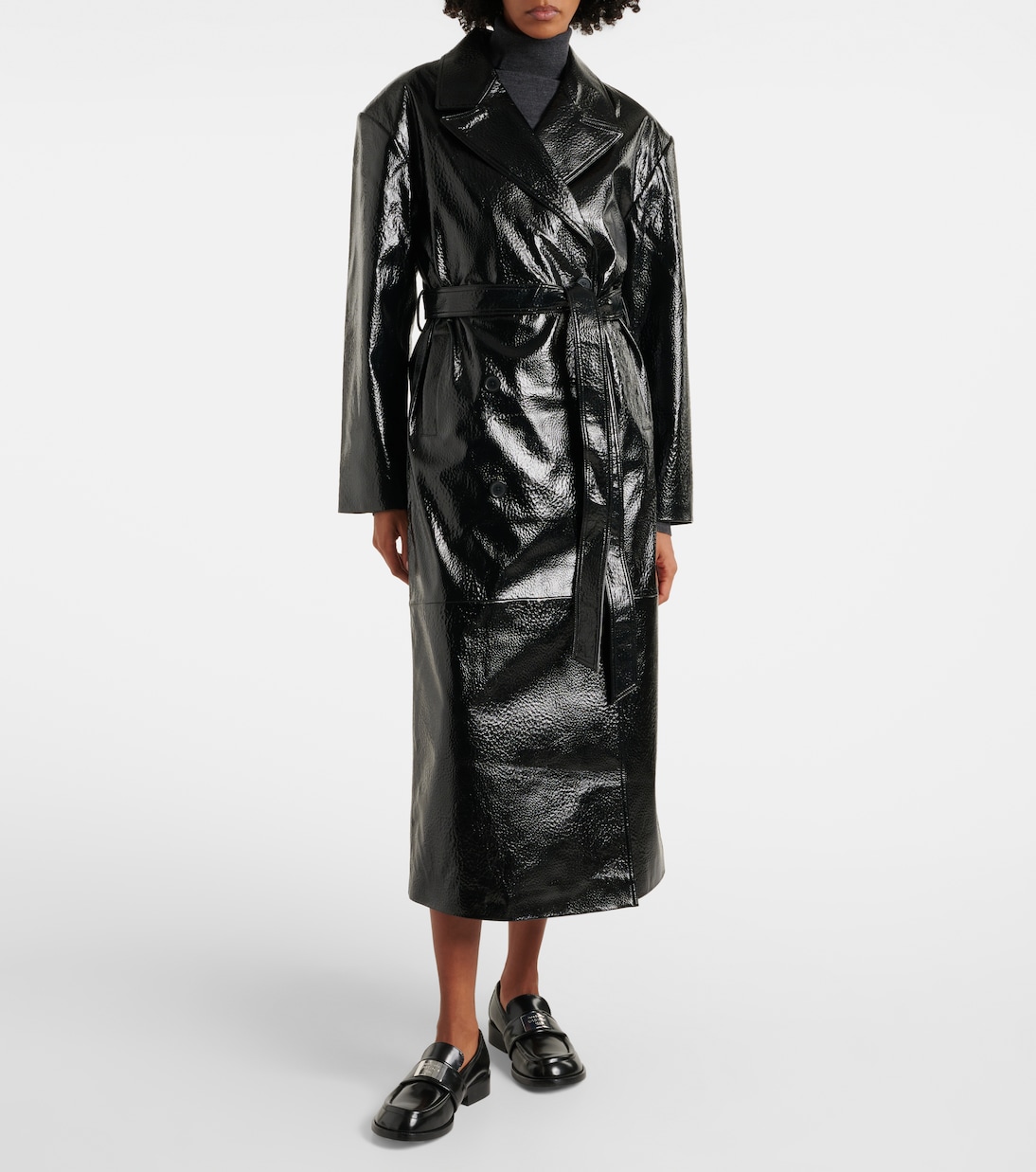 Trench Tina in similpelle | The Frankie Shop