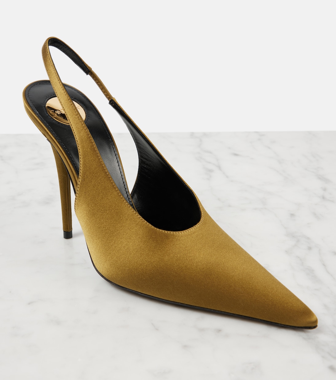 Pumps slingback L'Entracte 110 in crêpe | Saint Laurent