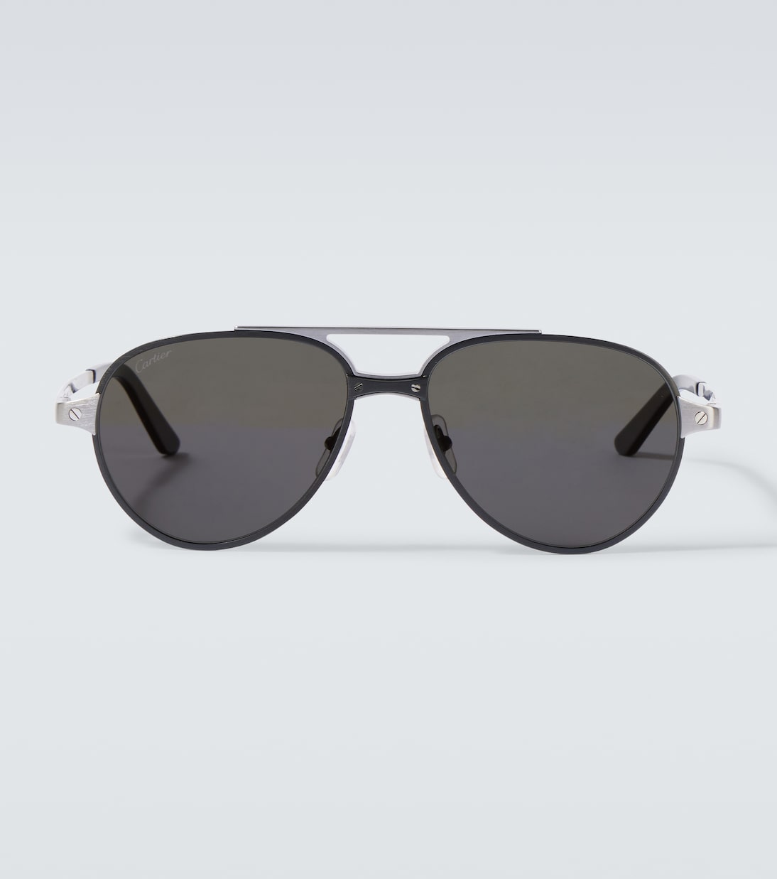 Occhiali da sole aviator Santos De Cartier | Cartier Eyewear Collection