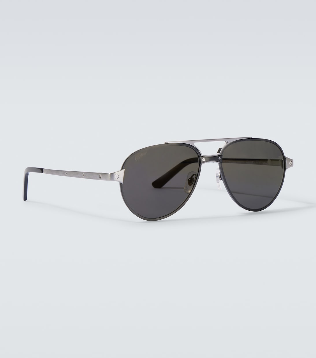 Occhiali da sole aviator Santos De Cartier | Cartier Eyewear Collection