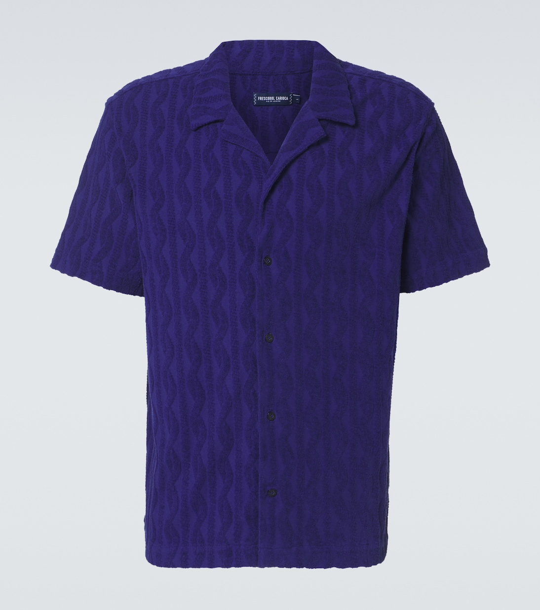 Camisa bowling de felpa de algodón | Frescobol Carioca