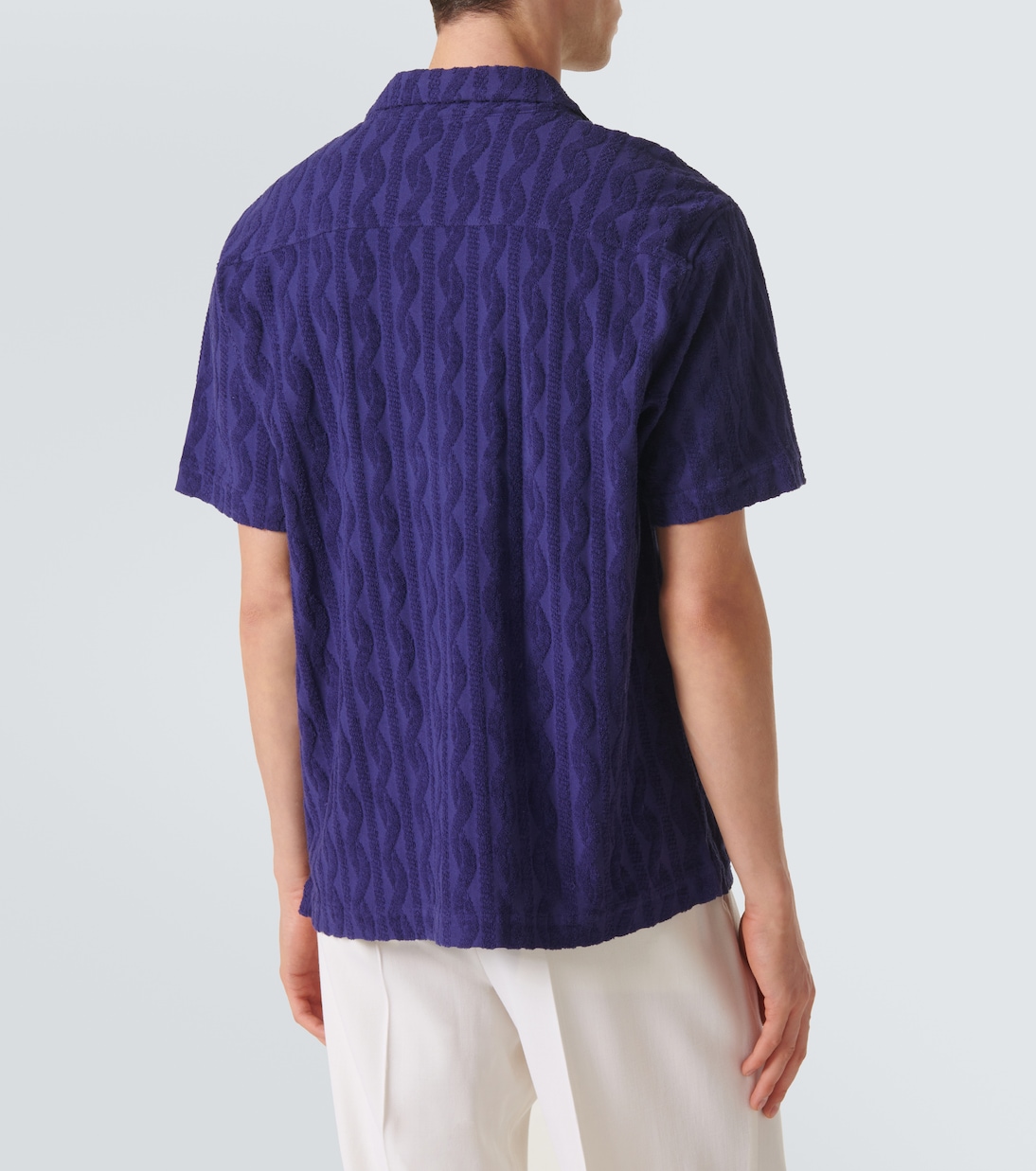 Camisa bowling de felpa de algodón | Frescobol Carioca