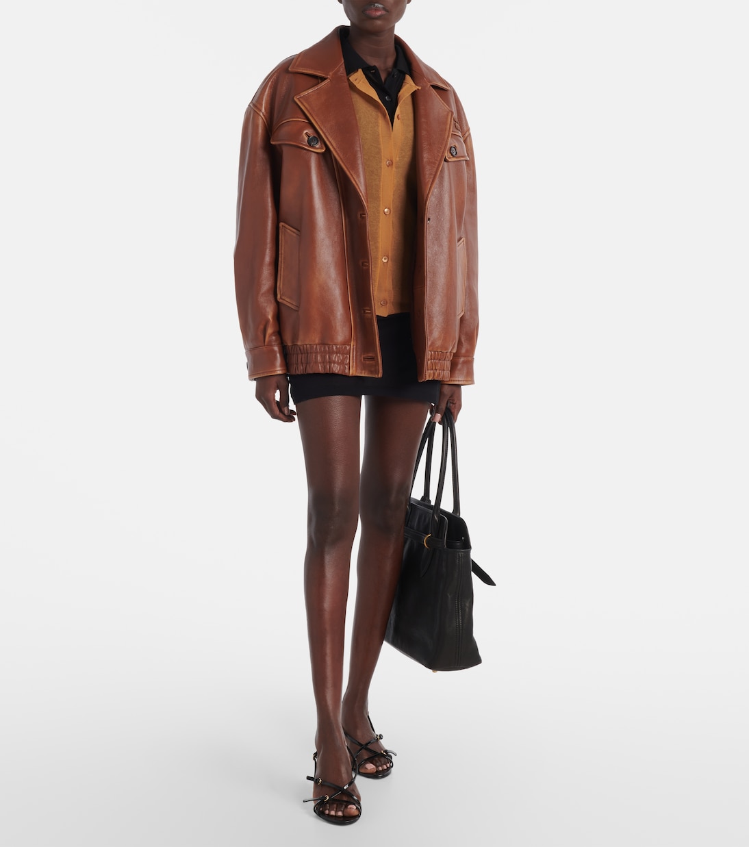 Lederjacke | Miu Miu