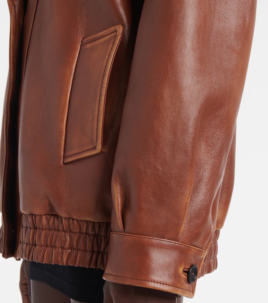 Lederjacke | Miu Miu