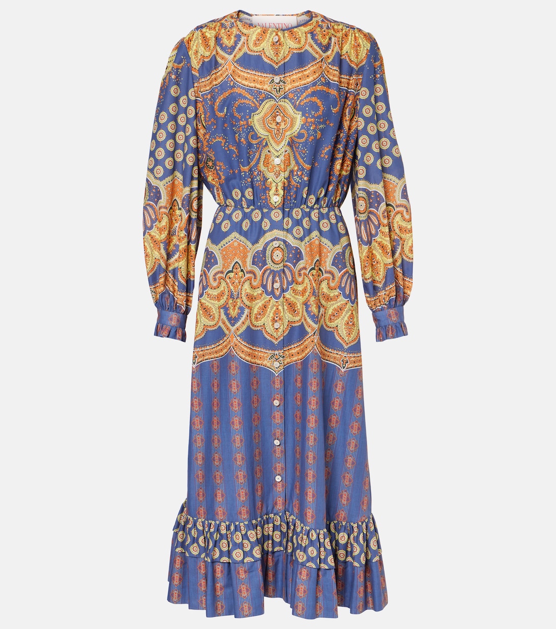 Voyage Imaginaire cotton shirt dress