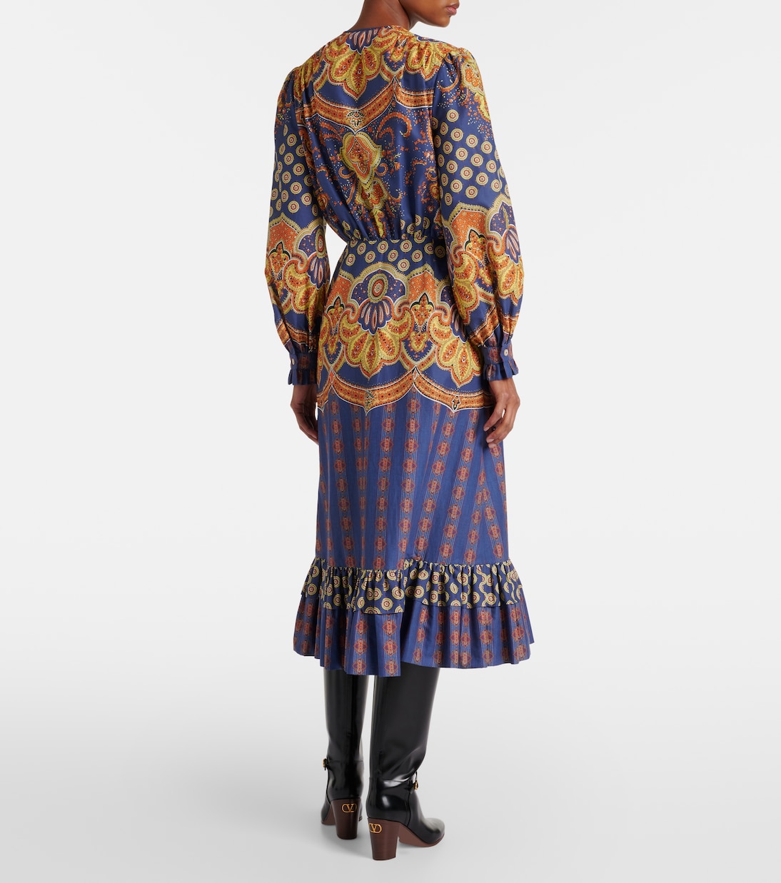 Voyage Imaginaire cotton shirt dress | Valentino