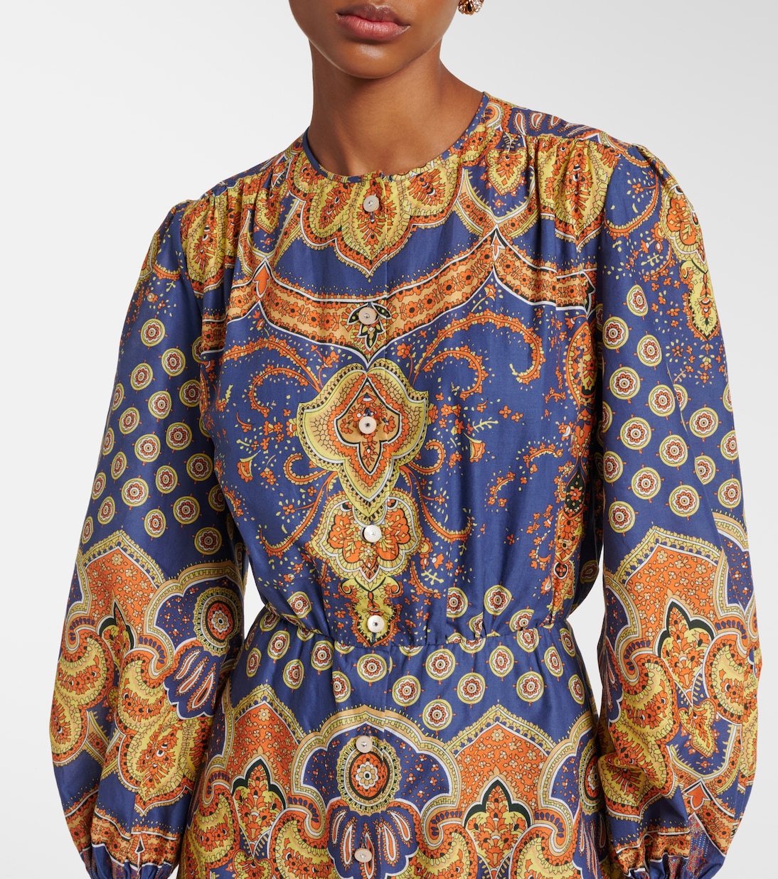 Voyage Imaginaire cotton shirt dress | Valentino