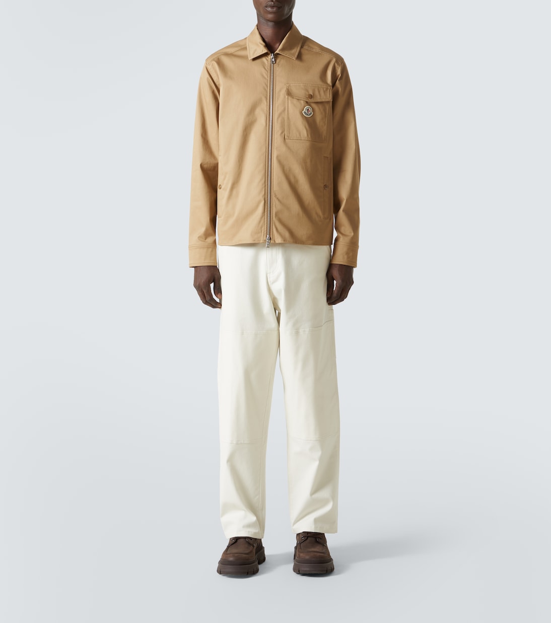 Cotton-blend gabardine jacket | Moncler