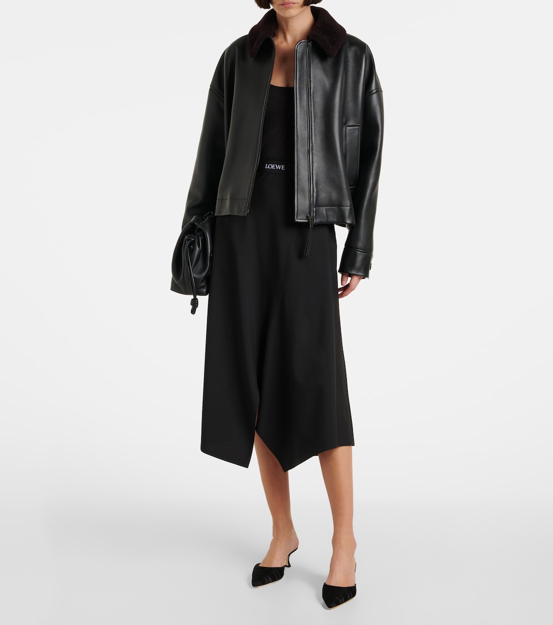 Mules Carolyne 50 in raso | Manolo Blahnik