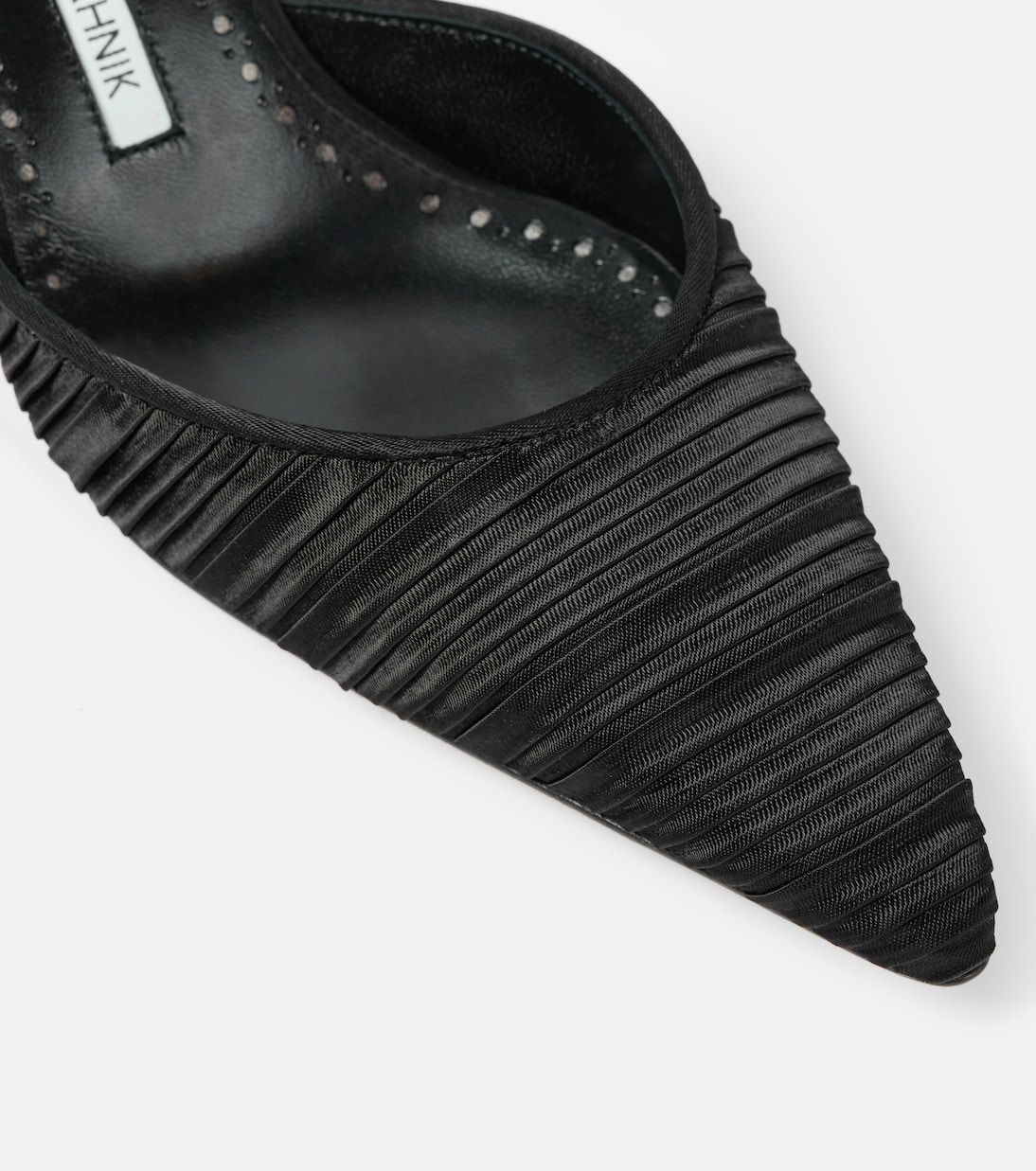 Mules Carolyne 50 in raso | Manolo Blahnik