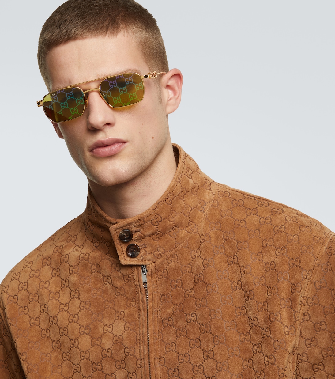 GG rectangular sunglasses | Gucci