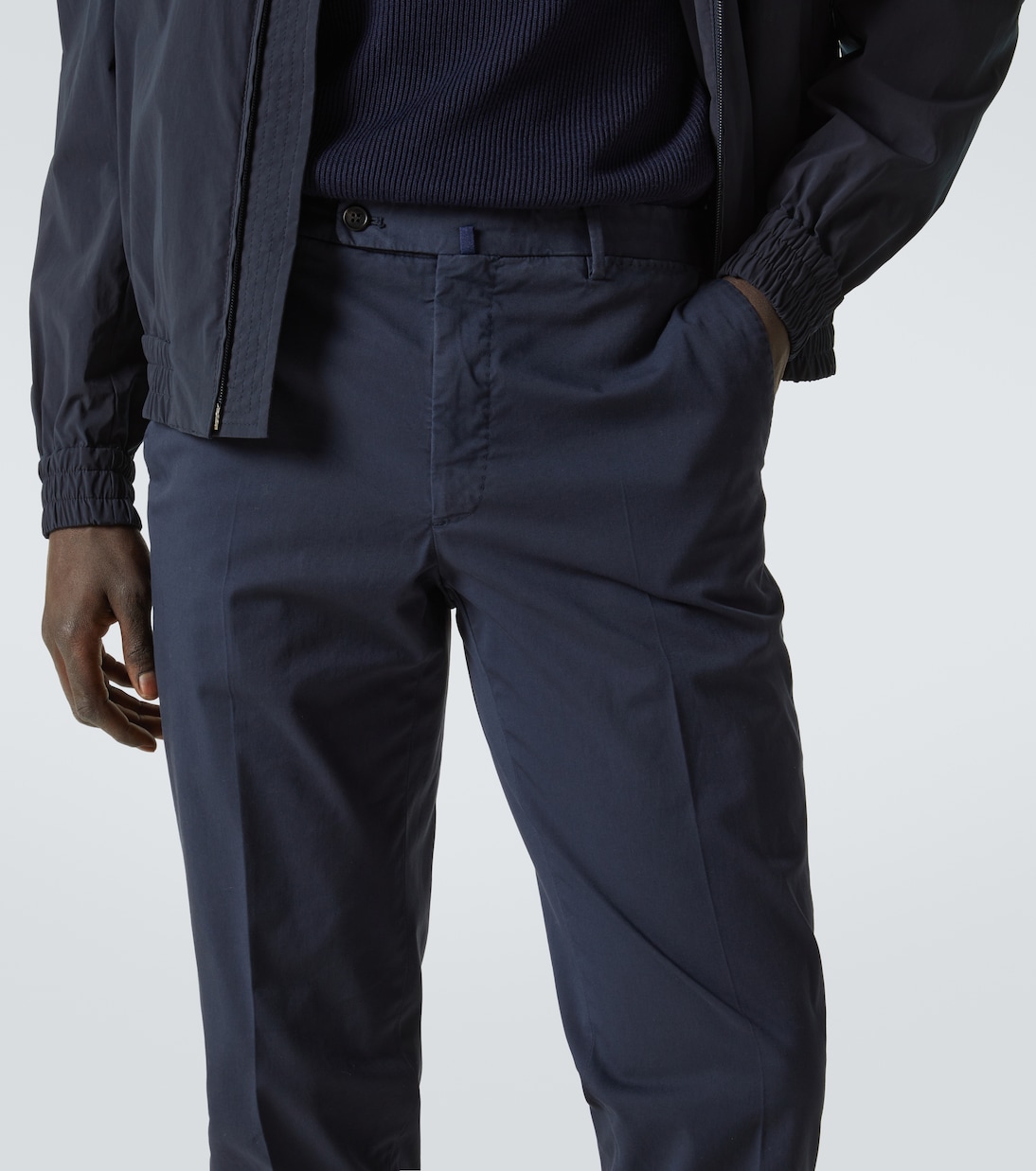 Pantaloni chino in misto cotone | Incotex