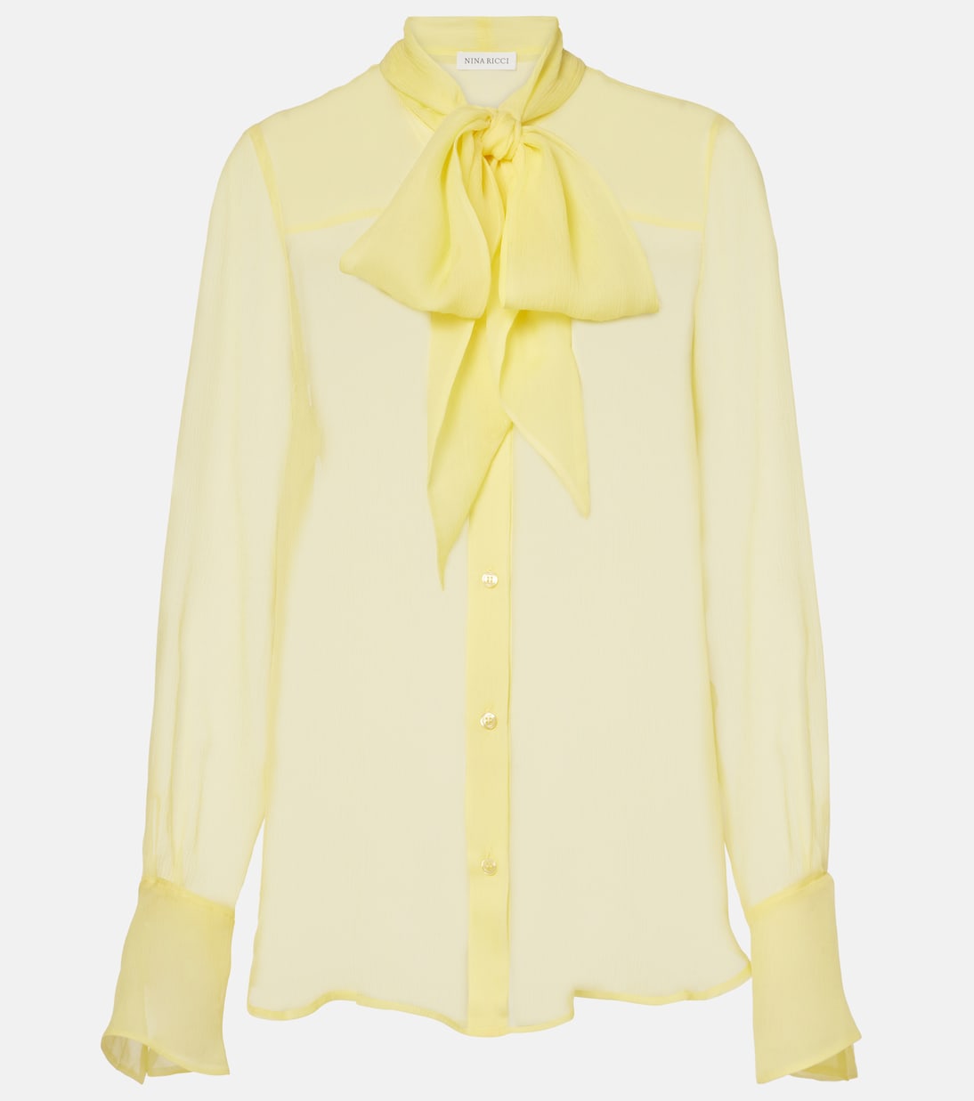 Bluse aus Seidenchiffon | Nina Ricci