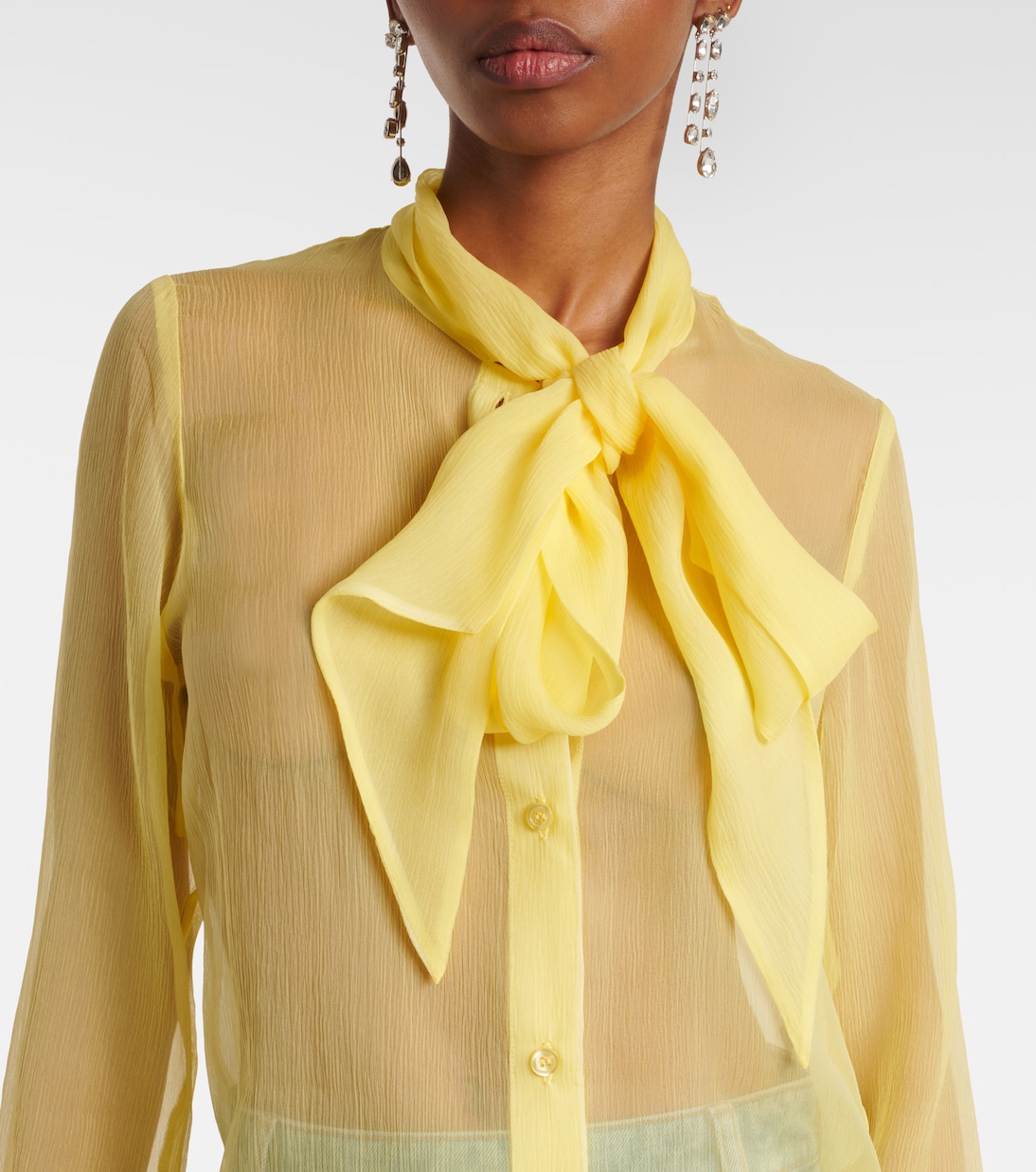 Bluse aus Seidenchiffon | Nina Ricci