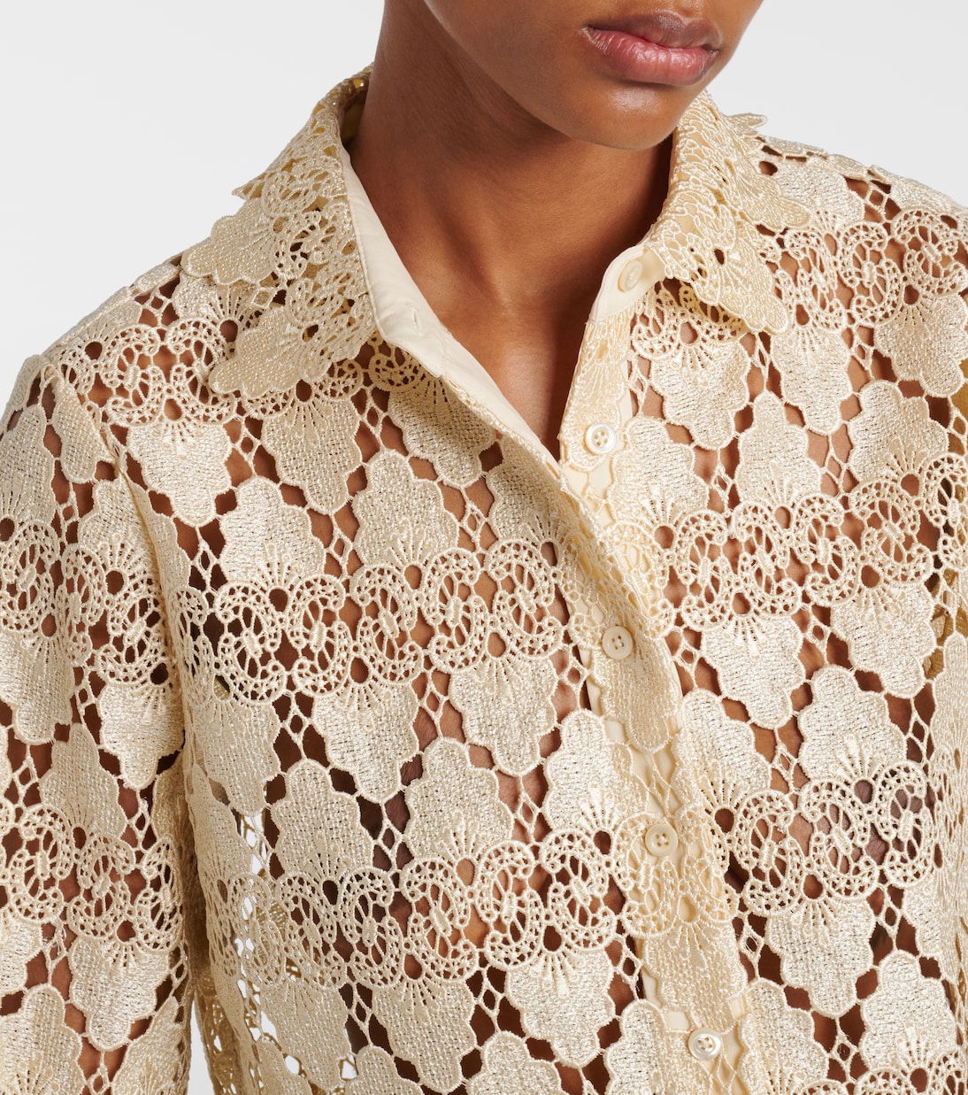 Camicia in pizzo | Frame