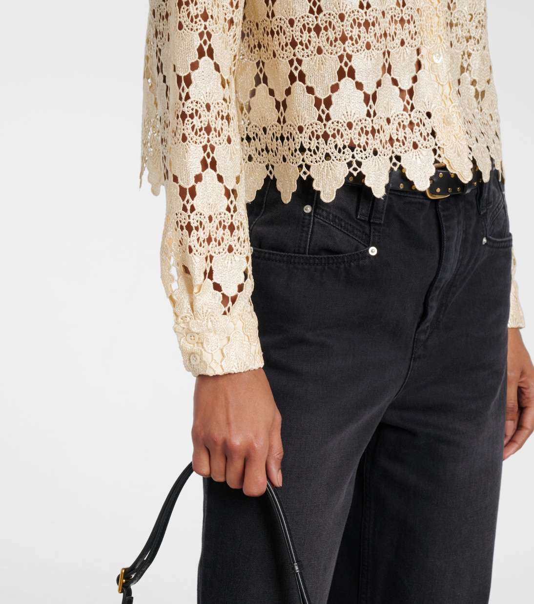 Camicia in pizzo | Frame