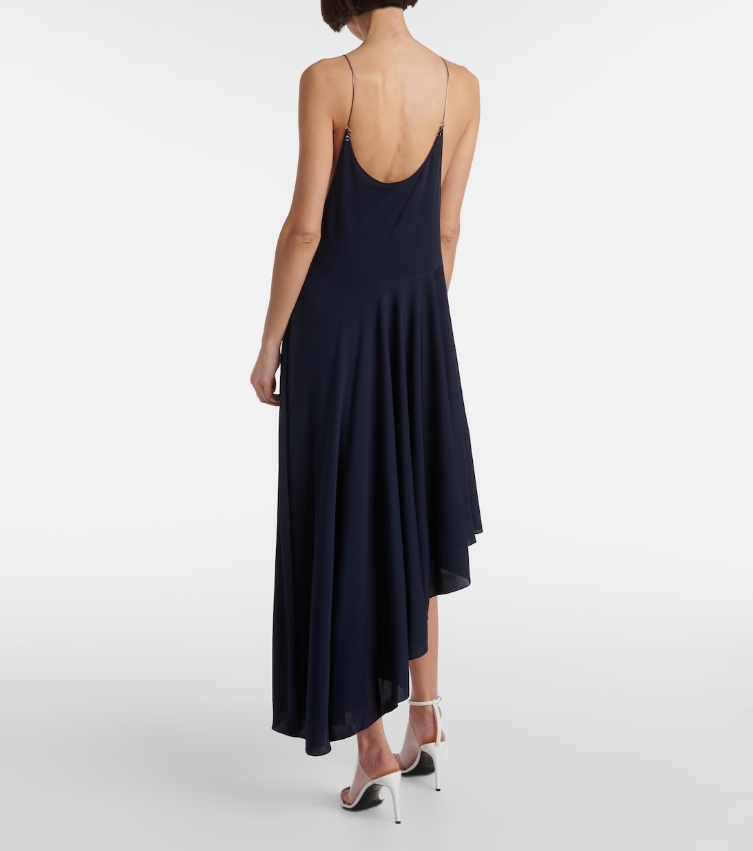 Abito sottoveste asimmetrico in jersey | Alaïa
