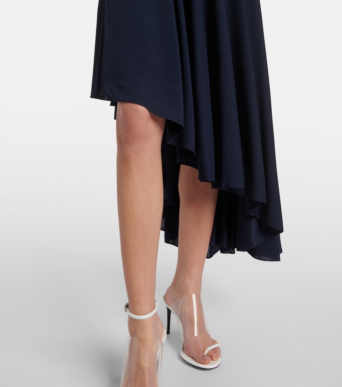 Abito sottoveste asimmetrico in jersey | Alaïa