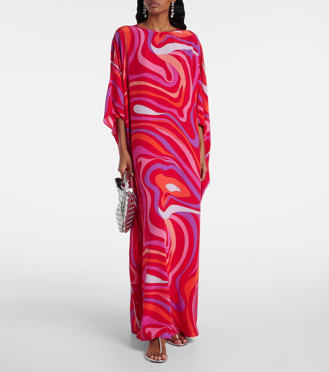 Kaftan Marmo aus Seide | Pucci